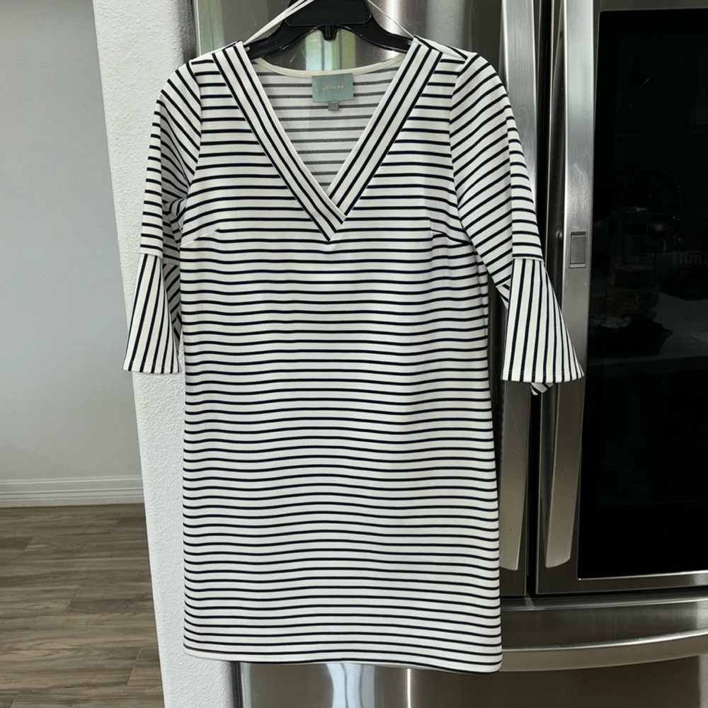 Black and white dress